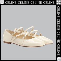 【新作】CELINE クリスクロス ベビーズ バレリーナ