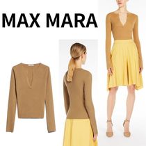 MAX MARA Urloカシミアとシルクジャンパー