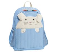 ★Pottery Barn★Blue Bunny Critter Backpacks Large  名前付可