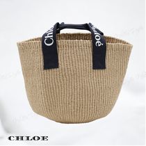 関税・送料込【CHLOE】大人もＯＫ！ベージュトートバッグ