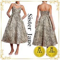 Sister Jane ドレス DREAM Gilded Leopard Midi○関送無料○