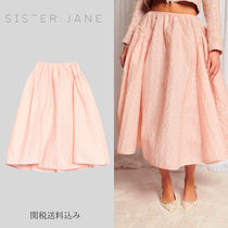 新作 英国発 Sister Jane 限定 DREAM Swift Jacquard Midi Skirt