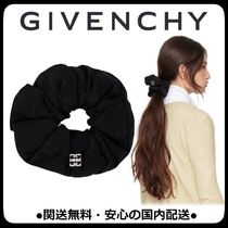 お洒落 GIVENCHY ブラック 4G リキッド オーバーサイズ シュシュ