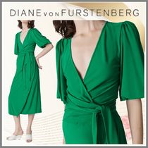 【DIANE von FURSTENBERG】ペイズリーラップドレス