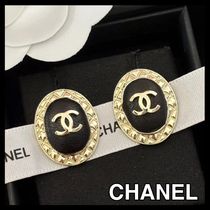 【シンプルでエレガントな★】CHANEL ピアス CCロゴ