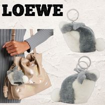 【LOEWE】× Suna Fujita ムートン製コインケース うさぎ