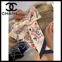 【ヘアアレンジが楽しくなる☆】CHANEL リボン シュシュ