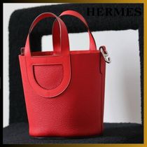 【Vermillon × シルバー金具】HERMES インザループ 18 PM