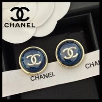 【ロゴがかわいい★】CHANEL ピアス