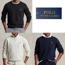 POLO RALPH LAUREN フリースクルーネックスウェットマンツーマン