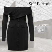 関税込★VIP価格【SELF PORTRAIT】ニットミディドレス