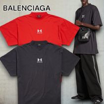 【BALENCIAGA】メンズ Under Armour Tシャツ オーバーサイズ