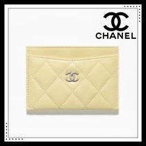 幸運金運のイエロー 【CHANEL】クラシック カードケース