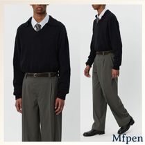 日本未入荷ブランド《Mfpen》サービスパンツ ストライプ