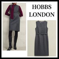 ♦HOBBS LONDON♦エルシー ウールブレンドドレス