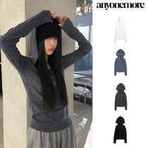 【Anyone more】25SS★ [MADE] Rut Snap Totto Hood Button T