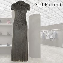 関税込★VIP価格【SELF PORTRAIT】メッシュミディドレス