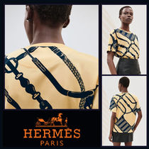 コーチング・リミックス♪【 HERMES 】 マキシTシャツ イエロー