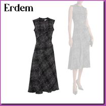 ■ERDEM  (アーデム) コットン ブレンド ミディ ドレス