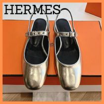 【エレガント♪】HERMES バレエシューズ 《クレオ》