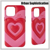 【Urban Sophistication】iPhoneケース ピンク＆レッド ※送関込