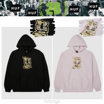 コラボ【2025新色】HUF x Realtree Megablast Hoodie BIGロゴ