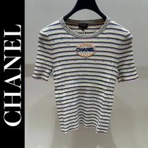 《25p/アクセントのロゴが可愛い》CHANEL トップス