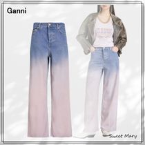 GANNI☆グラデーション ワイドレッグジーンズ♪【送料込】