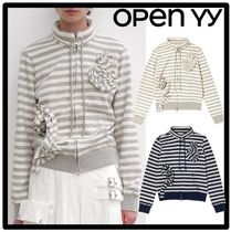 ★送料・関税込★OPEN YY★APPLIQUE ZIPUP JACKET★