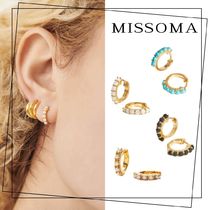 *関税・送料込*【MISSOMA】Gemstone Huggies ハギーズ ピアス