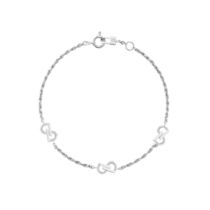 STONEHENgE SHe silver bracelet SA24BC2F