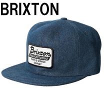 Brixton Township HP Snapback Hat Cap Denim Rinse キャップ