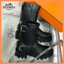 クールで都会的なスタイル☆HERMES Jaimy アンクルブーツ