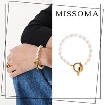 *関税送料込*【MISSOMA】Baroque Pearl Claw T-Bar ブレスレット