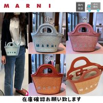 SALE♪関税込【MARNI】TROPICALIA MICRO 2WAYかごバック