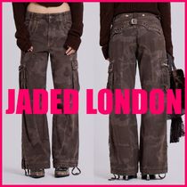 ☆JADED LONDON☆ Brown Trooper Camo Cargo Pant カーゴパンツ