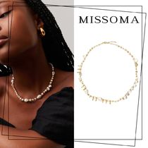 関税送料込【MISSOMA】Mixed Pearl Statement Beaded ネックレス