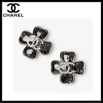 【極小入荷♪】CHANEL 秋冬メイン限定 レース クローバー ピアス