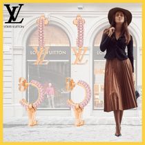 お洒落で可愛い♪【Louis Vuitton】ピアス フープ アイコニック