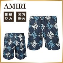 AMIRI swimsuit Amiri アミリ 水着 伸縮性ウエスト ナイロン水着