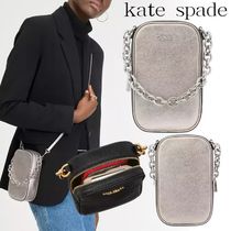 国内直営*kate spade*ジョリー メタリック  フォン クロスボディ