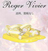 ROGER VIVIER ビジューバックルサンダル