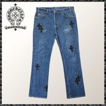 コラボ◆CHROME HEARTS × LEVI’S◆BLUE DENIM "BLACK CROSSES"