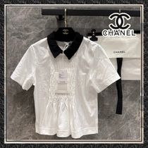 【襟が可愛い♡】CHANEL 25SS ブラウス 半袖