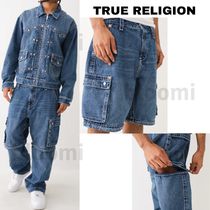 【TRUE RELIGION】デニムジャケット＆2WAYカーゴパンツ セット