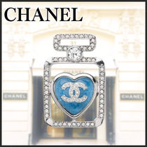 ◆かわいい香水モチーフ♪◆CHANEL ココマーク ブローチ ハート