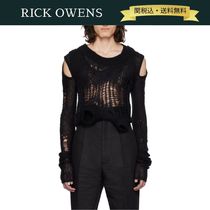 【関税・送料込】RICK OWENS Spider Banana リブ編み セーター