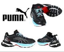 PUMA レディーススニーカー　ブラック