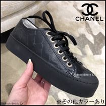 【厚底プラットフォーム】CHANEL★スニーカー★25P限定