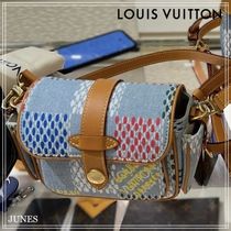 ダミエデニム♪【LOUIS VUITTON】カーゴ ウェアラブルウォレット